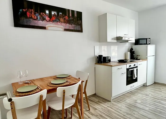 Design Apartment - Kingsize Bett - Kueche - Zentral