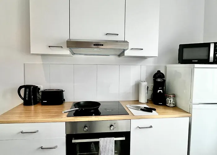 Design Apartment - Kingsize Bett - Kueche - Zentral