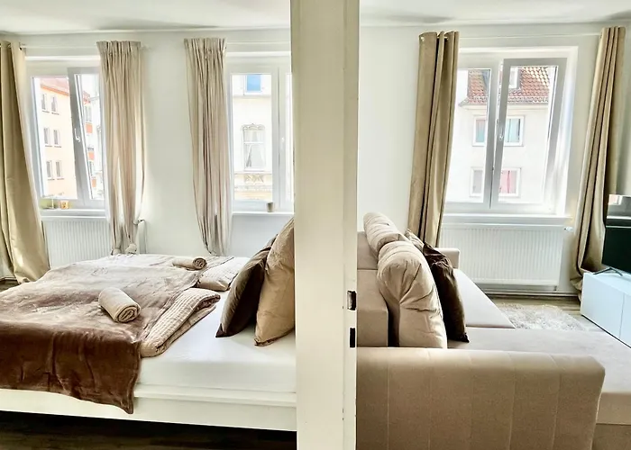Design Apartment - Kingsize Bett - Kueche - Zentral